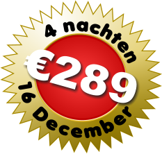 4 nachten  16 December €289