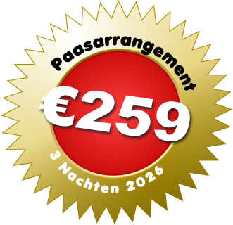 Paasarrangement  3 Nachten 2026   €259