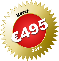 Kerst  2026   €495